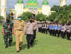 Antisipasi Omicron, Forkopimda Magetan Gelar Apel Patroli Motor Penegakan Prokes