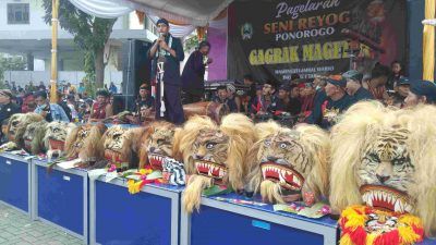 Barongan Tertua Masih Utuh, Simbol Semangat Leluhur Melestarikan Reog di Magetan