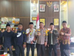 Bersinergi Dengan Mahasiswa, Kapolres Sambut Kunjungan Pengurus PMII Magetan