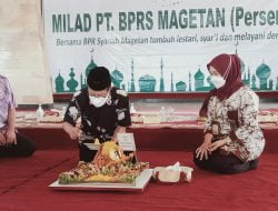 Milad Ke-10, PT BPRS Magetan Gelar Istighosah dan Berikan Santunan Pelaku UMKM