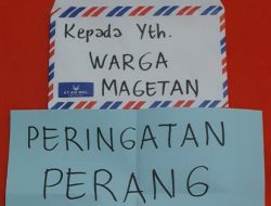 Warga Kelurahan Selosari Magetan Geger Diteror Surat Kaleng Peringatan Perang