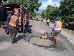 Siap Perbaiki Jalan Rusak Darurat, DPUPR Siagakan Tim URC dan Nomor Pengaduan