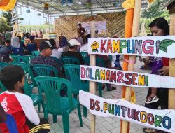 Kampung Dolanan Desa Puntukdoro Dapat Kunjungan Mahasiswa POLISAS Malaysia
