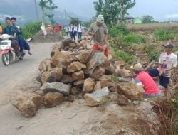 Perlancar Akses Transportasi Lintas Desa, DPUPR Rehabilitasi Jalan Turi – Sidowayah