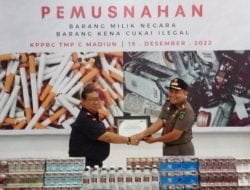 Dinilai Paling Aktif, Satpol PP Magetan Terima Penghargaan dari Kantor Bea dan Cukai Madiun