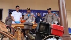 Maling Bajak Sawah di 21 TKP, Tiga Warga Magetan Ditangkap Polsek Geneng Ngawi