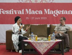 Festival Maca Magetan, Upaya Okky Madasari Tumbuhkan Minat Baca Milenial Magetan