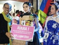 Lomba Fashion Show Festival Batik Khas Magetan, Tingkatkan Daya Saing Putra Putri Daerah