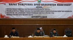 Gelar Rapat Paripurna, DPRD Magetan Bahas 15 Raperda Untuk Tahun 2024