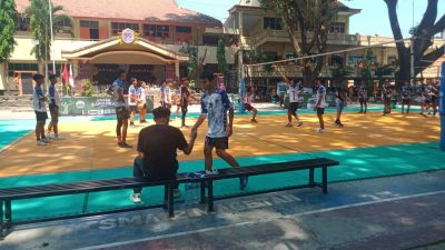 Turnamen Bola Voli Kapolres Cup 1 Buka Rangkain Acara HUT SMAN 2 Magetan Ke-39