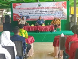 Tebar Perdamaian Jelang Pemilu, Bakesbangpol Sosialisasi Bahaya Radikalisme dan Mencegah Intoleransi