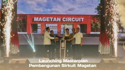 Gubernur Jatim Kofifah Launching Masterplan Pembangunan Sirkuit Balap di Magetan