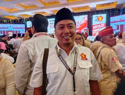 Hadiri Rakornas Partai Gerindra, Mas Andri : Kita Berkumpul dengan Tujuan yang Sama