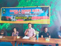 Reses di Parang, Anggota DPRD Magetan Mohyar Dapat Curhatan Umat Nasrani