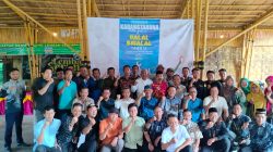 Halal Bi Halal Karang Taruna Kabupaten Magetan bersama Dinas Sosial.(Daniel/Lensamagetan.com)