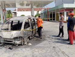 Ternyata Ini Penyebab Terbakarnya Mobil Daihatsu Espass di SPBU Takeran