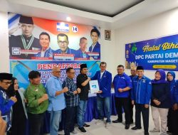 Agus STJ Resmi Daftar Bacawabup Magetan di DPC Partai Demokrat Magetan