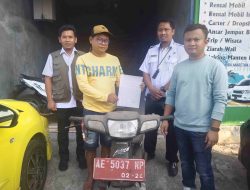 Terjadi Kesepakatan Bersama, Rental Kota-Kota Kembalikan Motor Plat Merah Desa Bungkuk