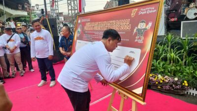 KPU Magetan Selenggarakan Deklarasi Kampanye Damai Pilkada Serentak 2024