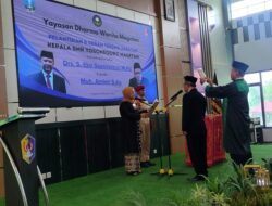 Muh. Amien S.Ag Resmi Nahkodai SMK Yosonegoro Magetan Gantikan Drs. S. Eko Soeparajitno, M.Pd