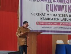 Ketua Umum SMSI Pusat Buka UKW 53 Bersama LUKW UPDM di Labuhanbatu
