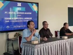 Jaringan Perusahaan Semakin Luas, SMK Yosonegoro MoU dengan PT Digital Advisor Akademi