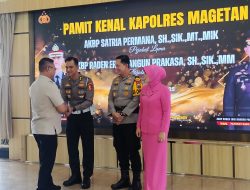 AKBP Raden Erik Bangun Prakasa Resmi Pimpin Polres Magetan Gantikan AKBP Satria Permana