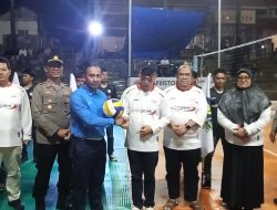 Asah Kemampuan Atlet Lokal, Ketua DPRD Buka Turnamen Bola Voli Putra Lembu Cup 1
