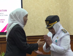 Gubernur Khofifah Resmi Lantik Bupati dan Wakil Bupati Magetan Periode 2025-2030