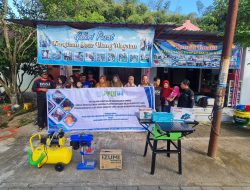 Dukung Pengolahan Sampah Jadi Meja Komposit, PPLH – LPPM UNS Berikan Bantuan Alat BSSJ Magetan