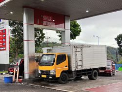 Ada Aktivitas 2 Truk Tak Wajar, SPBU Plaosan Diduga Bermain BBM Bersubsidi