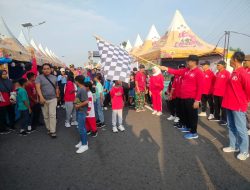 Ribuan Warga Sukowinangun Ikuti Jalan Santai HUT Ke-80 RI