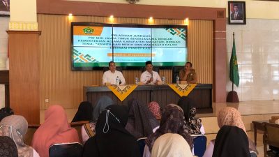 Pelatihan Jurnalistik, PW MOI Jatim Gandeng Kemenag Magetan Tingkatkan Literasi Pendidikan Madrasah