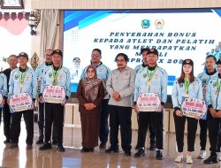 Wujud Apresiasi, KONI Magetan Berikan Bonus untuk Atlet Peraih Medali di Porprov Jatim IX 2025