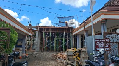 Tingkatkan Pelayanan Publik, DPUPR Magetan Rehab Kantor Kelurahan Sukowinangun