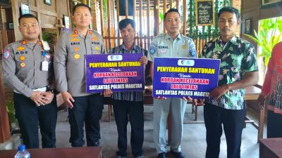 Keluarga Korban Lakalantas yang Melibatkan Pedangdut Cantika Davinca Terima Santuan Jasa Raharja