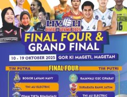 Livoli Divisi Utama 2025 Siap Digelar di GOR Ki Mageti Magetan