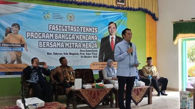 Sosialisasi Bangga Kencana di Magetan, Mas Ibas: Bangsa yang Besar Berawal dari Keluarga yang Baik