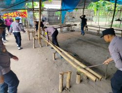 Tim Gabungan Polres Magetan Bongkar Arena Judi Ayam di Desa Setren Ketika Tak Beroperasi