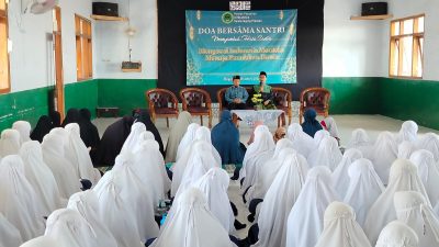 Ratusan Santriwati Ponpes Al Muslimun Gelar Doa Bersama Sambut Hari Santri Nasional