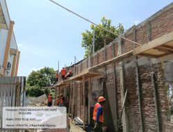 Capai Progres 30 Persen,Pembangunan Gedung Puskesmas Ngujung Ditargetkan Selesai Tepat Waktu