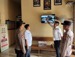 Perkuat Pengawasan Keamanan, Polsek Kartoharjo dapat Sumbang Lima CCTV