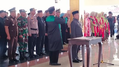 Welly Kristanto Resmi Dilantik Jadi Sekda Magetan, Bupati Tekankan Transparansi dan Meritokrasi