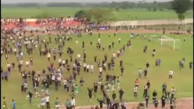 Pertandingan Dihentikan, Laga Persahabatan Persemag vs MPFC Ricuh