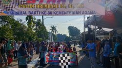 HAB ke-80 Kemenag, Ratusan Siswa Madrasah Magetan ‘Menyulap’ Kota Menjadi Panggung Seni