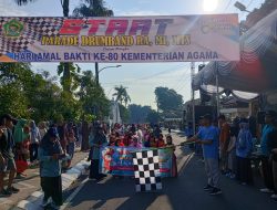 HAB ke-80 Kemenag, Ratusan Siswa Madrasah Magetan ‘Menyulap’ Kota Menjadi Panggung Seni