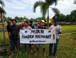 Polemik KDMP Desa Kentangan, Warga Swadaya Kembalikan Kondisi Lapangan