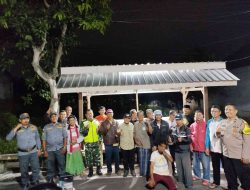 Pastikan Kondusif, Kelurahan Sukowinangun Lakukan Pemantauan Malam Tahun Baru