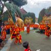 Rayakan Awal Tahun 2026, Paguyuban Seni Reog Ponorogo Sardulo Manggolo Tambran Gelar Kirab Budaya
