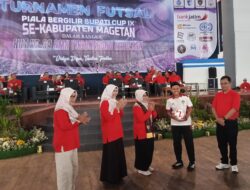 Rayakan HUT ke-34, SMK Yosonegoro Gelar Turnamen Futsal Bupati Cup ke-9
